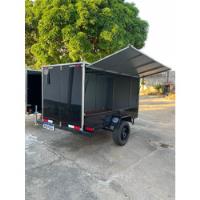 Carretinha Reboque Baú Acm Trailer Food Truck 1,7x1,23x1,23m comprar usado  Brasil 