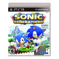 Sonic Generations Sega Ps3 Físico comprar usado  Brasil 