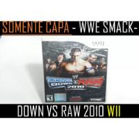 Usado, Somente Capa - Wwe Smackdown Vs Raw 2010 Wii comprar usado  Brasil 