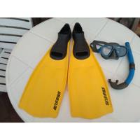 Kit De Mergulho Sea Sub M (40/41),nadadeira,máscara,snorkel comprar usado  Brasil 
