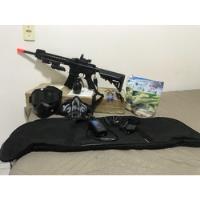Rifle De Airsoft Aeg M4 Ar15 Cyma Cm515 + Vários Acessórios# comprar usado  Brasil 