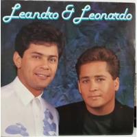 Vinil (lp) Leandro E Leonardo (1991) Leandro E Leonardo comprar usado  Brasil 