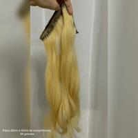 Faixa Mega Hair Loira 45 Cm De Comprimento - 64 Gramas comprar usado  Brasil 