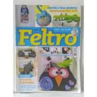 Revista Feltro Almofada Zebrinha - Coleção Toque De Arte  comprar usado  Brasil 