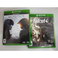 Fallout 4 E Halo 5 Xbox One Midia Física Originais Games comprar usado  Brasil 