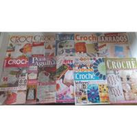 Kit 10 Revistas Crochê Barrados, Flores, Toalha comprar usado  Brasil 