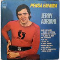 Lp Disco Jerry Adriani - Pensa Em Mim comprar usado  Brasil 