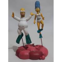 Conjunto Simpsons Marge E Homer Bonecos Colecao Groening comprar usado  Brasil 