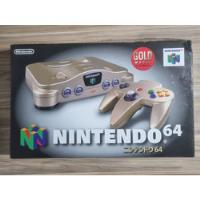 Nintendo 64 Gold Model Edition Japones Completo Serial Bate comprar usado  Brasil 