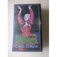 Vhs Madonna Live From Italy Ciao Italia, usado comprar usado  Brasil 
