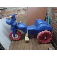 Usado, Triciclo Bandeirante Velotrol Passeio E Pedal Azul, Ler Anun comprar usado  Brasil 