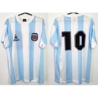 Camisa Futebol Argentina Le Coq Copa 1986 #10 Maradona Rara comprar usado  Brasil 