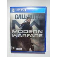 Usado, Call Of Duty Modern Warfare Ps4 Midia Fisica comprar usado  Brasil 