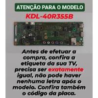 Placa Principal Tv Sony Kdl-40r355b - Leia Com Atenção comprar usado  Brasil 