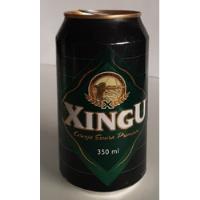 D6618 - Cerveja Preta Xingu 2002, Lata Vazia, 350 Ml, 12x6,5, usado comprar usado  Brasil 