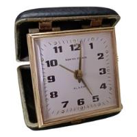 Relógio Despertador De Viagem Tokyo Clock Japan À Corda Ok comprar usado  Brasil 