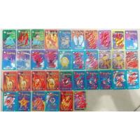 Tazos Cards Cartas Pokémon Retangulares - Elma Chips Anos 90 comprar usado  Brasil 