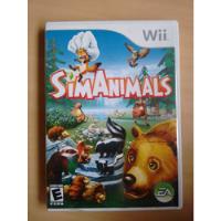 Dvd Nintendo Wii Simanimals  Run The Wild The Sims Md779 comprar usado  Brasil 