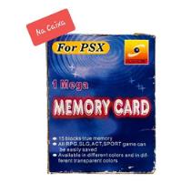 Memory Card Ps1 - Playstation 1  Foston Translúcido N Caixa comprar usado  Brasil 