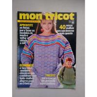 Revista Mon Tricot 62 Cardigã Crochê Echarpe Tricô Y007 comprar usado  Brasil 