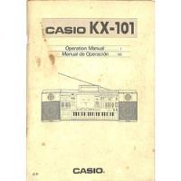Casio Kx - 101 - Operation Manual - Manual De Operación comprar usado  Brasil 