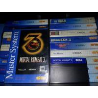 Cartucho - Fita Mortal Kombat 3 Iii Original Master System, usado comprar usado  Brasil 