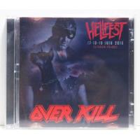 Usado, Cd - Dvd - Over Kill - Hellfest - Clisson France/imp/frança comprar usado  Brasil 