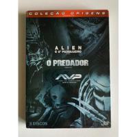 Box Dvd Coleção Origens Alien O Predador Aliens Vs Predador comprar usado  Brasil 