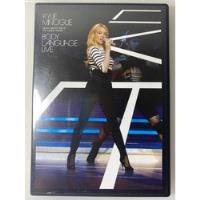 Dvd Kylie Minogue  Body Language Live, usado comprar usado  Brasil 