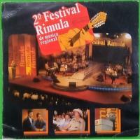 Lp Festival Rimula Regional 1991 Leandro E Leonardo Vinil comprar usado  Brasil 