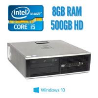 Cpu Hp 6300 Sff Core I5 3570, 500hd, 8gb, C/ Windows 10 comprar usado  Brasil 