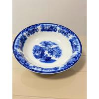 Saladeira / Bowl Porcelana Inglesa W.h.grindley Azul Borrão comprar usado  Brasil 