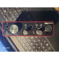 Interface De Áudio Focusrite Scarlett Solo Red - 3ª Geração comprar usado  Brasil 