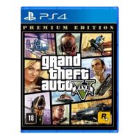 Grand Theft Auto V Premium Edition Rockstar Games Ps4 Físico comprar usado  Brasil 