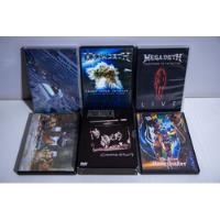 Seis Dvds Black Sabbath Megadeth Metallica Motorhead comprar usado  Brasil 