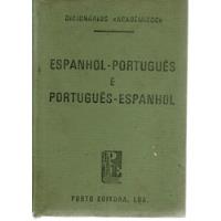 Mini Dicionário Acadêmico, Espanhol - Português, Português - Espanhol comprar usado  Brasil 