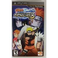 Naruto Shippuden Ultimate Ninja Heroes 3 - Psp comprar usado  Brasil 
