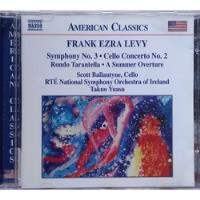 Cd Levy Symphony 3 & Cello Concerto 2 Takuo Yuasa comprar usado  Brasil 