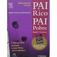 Pai Rico Pai Pobre - Edição Especial Limitada De Robert Toru Kiyosaki; Sharon L. Lechter Pela Campus (2009) comprar usado  Brasil 