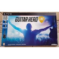 Ps3 Guitar Hero Live Ps3 Com Jogo Original Completa Bundle comprar usado  Brasil 