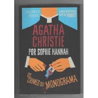 Usado, Os Crimes Do Monograma - Agatha Christie - Sophie Hannah - Nova Fronteira (2014) comprar usado  Brasil 