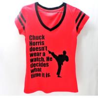 Blusa Baby Look Feminina - Marca Chuck Norris - Original comprar usado  Brasil 