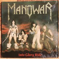 Lp Manowar Into Glory Ride 1st Press Silver Label 1983 comprar usado  Brasil 