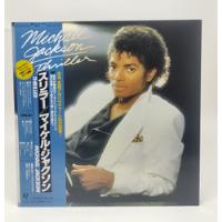 Lp Michael Jackson Thriller Japonês/japan Obi Encarte comprar usado  Brasil 