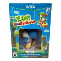 Yoshi's Woolly World + Light Blue Yarn Yoshi Amiibo - Wii U comprar usado  Brasil 