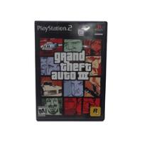 Grand Theft Auto Iii Gta 3 Play 2 Ps2 Original Físico Manual, usado comprar usado  Brasil 