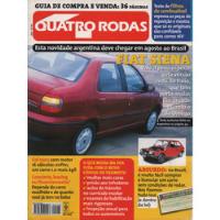 Quatro Rodas Nº443 Siena Gol 1.0 16v Gli Peugeot Coupé 406 comprar usado  Brasil 