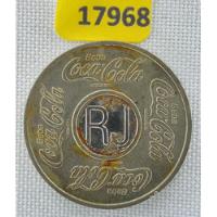 17968 Antiga Ficha De Refrigerante Coca Cola Rj Metal comprar usado  Brasil 