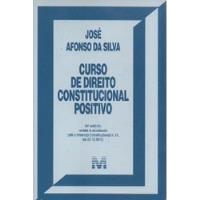 Livro Curso De Direito Constitucional Positivo - José Afonso Da Silva [2011] comprar usado  Brasil 