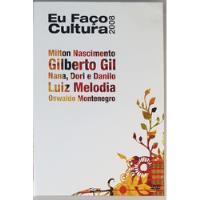 Dvd Milton Nascimento Gilberto Gil Eu Faço Cultura Impecável comprar usado  Brasil 